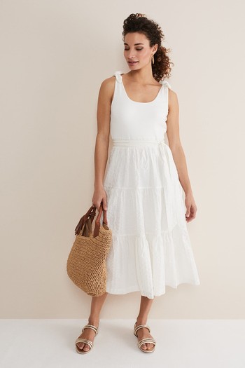 Jennie Strappy Tiered Dress