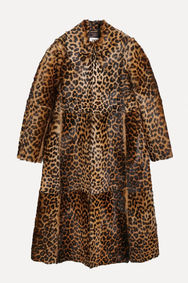 Rafaia Shearling Calf Coat  from By Malene Birger 