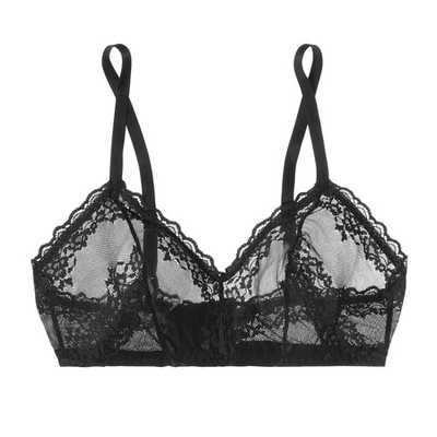 Brianna Stretch-Lace Soft-Cup Triangle Bra from Cosabella