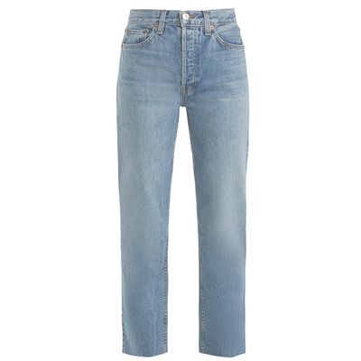 Re/Done Originals High-Rise Straight Leg jeans £240