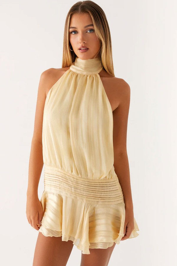 Willow Chiffon Mini Dress from PepperMayo