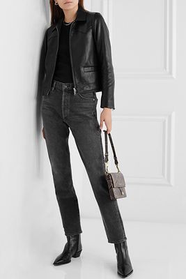 The Benefit High-rise Straight-leg Jeans