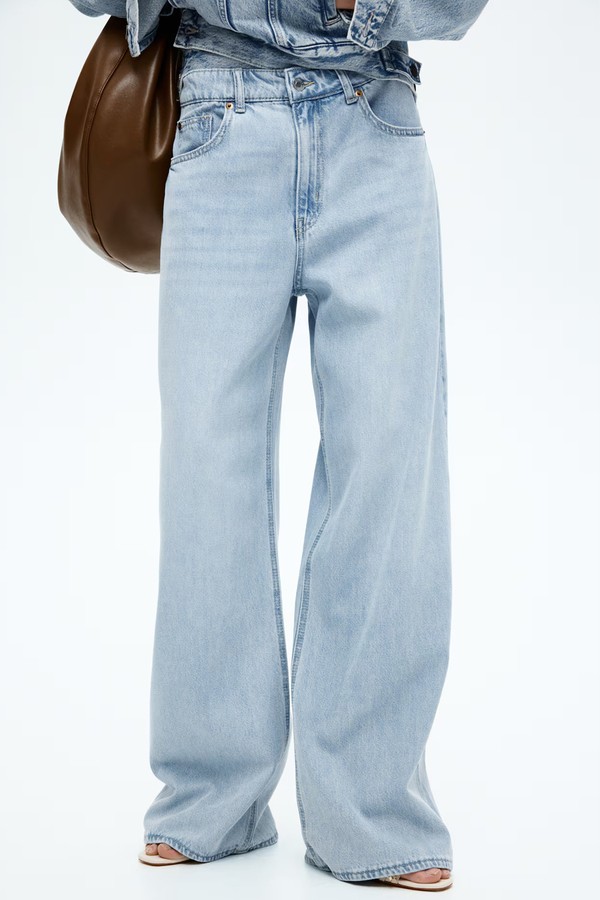 Wide High Jeans