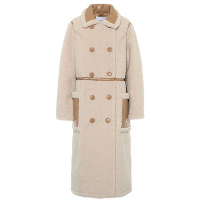 Morgan Faux-Shearling Coat from Stand Studio