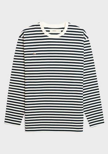 Summer Stripes Long Sleeve T-shirt from Pangaia