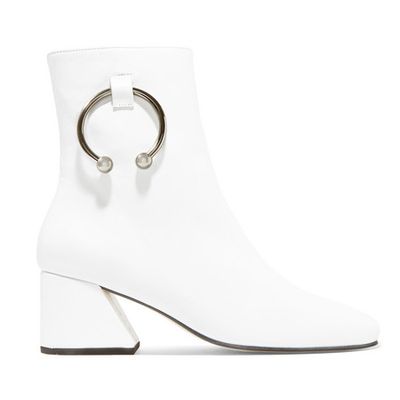 Nizip Patent Leather Ankle Boots from Dorateymur