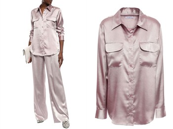 Hammered-Satin Shirt from Equipment