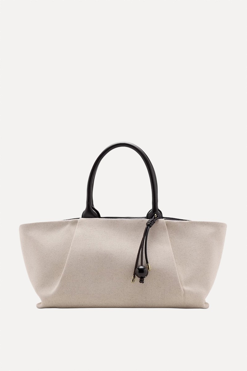 Canvas Tote Bag from Mango