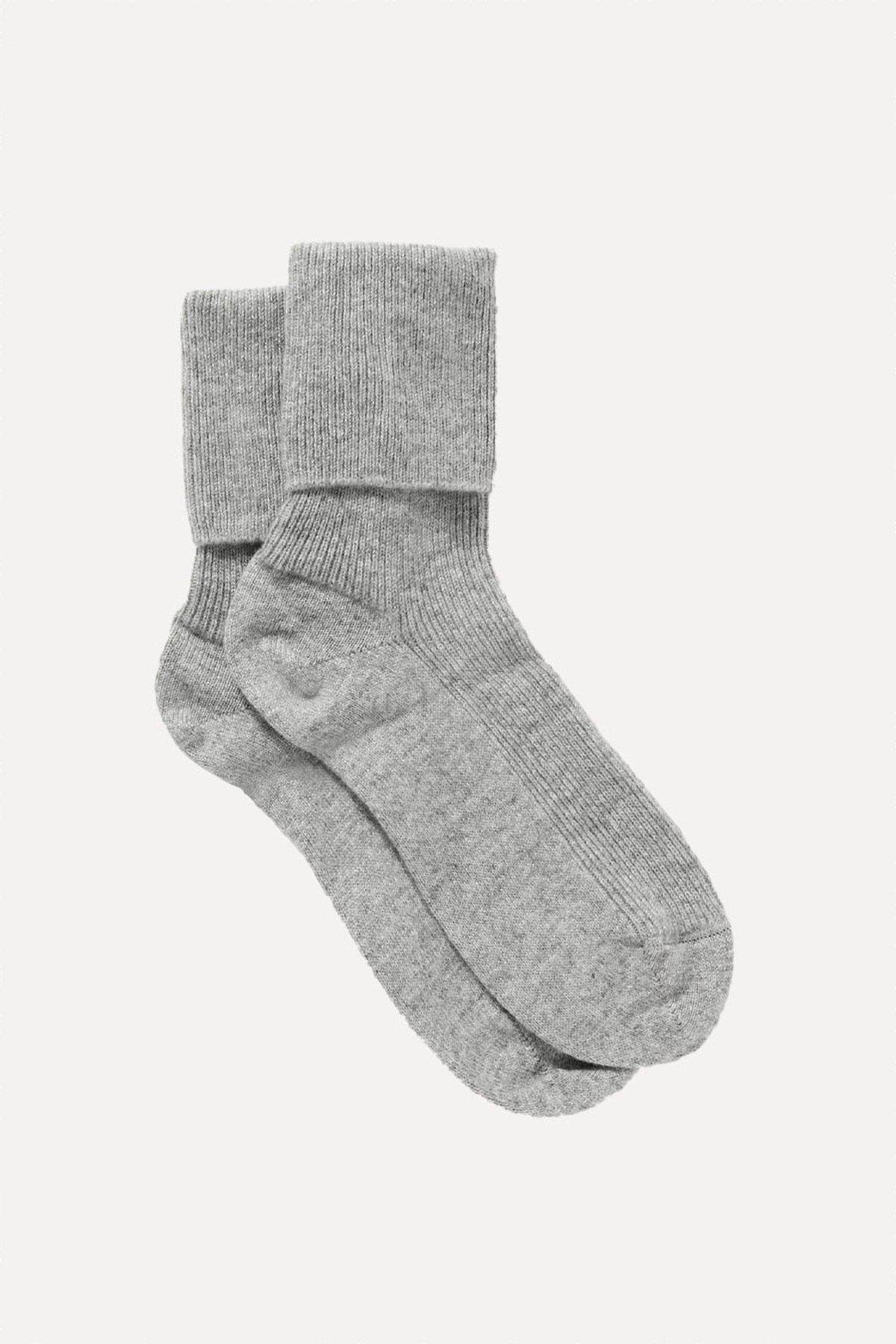 Ribbed Cashmere-Blend Socks from JOHNSTONS OF ELGIN