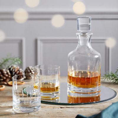 Whiskey Glasses & Decanter Set