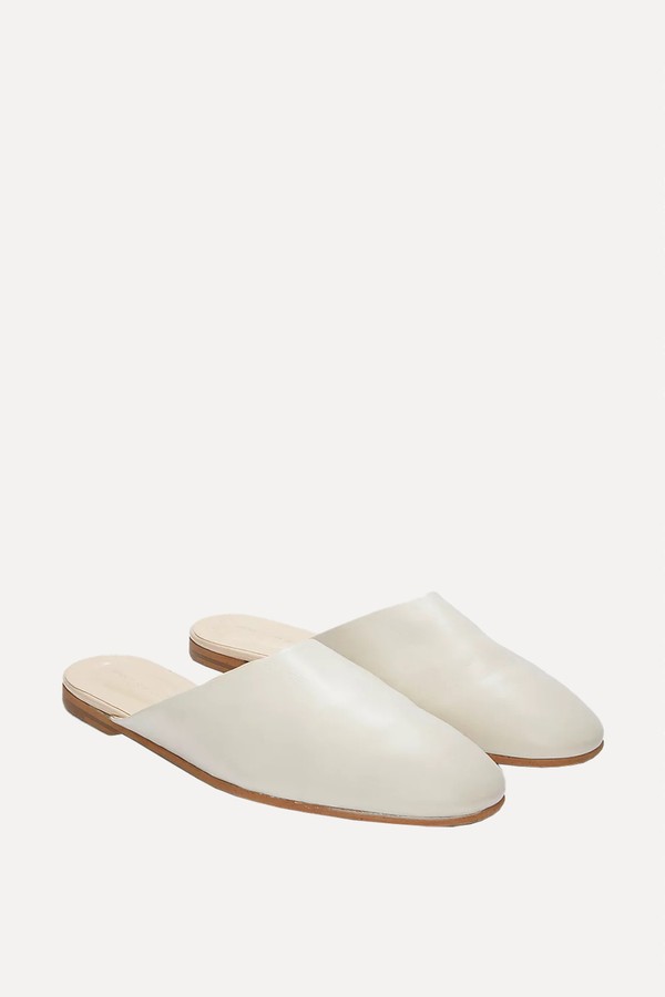 Leather Flat Mule Shoes from Leather Flat Mule Shoes, £120