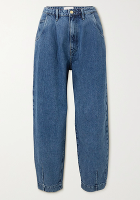 Barrel High-Rise Tapered Jeans from FRAME