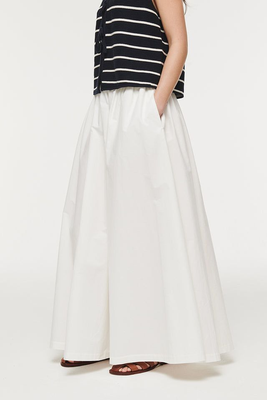 Natalie Full Length Poplin Skirt from Aligne