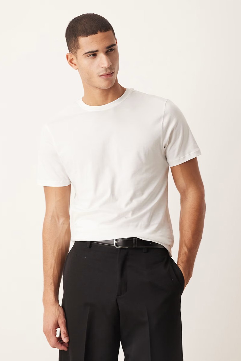 Premium Supima® Cotton Crew Neck T-Shirt from ASOS DESIGN
