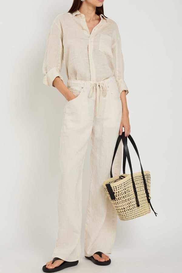 Brynn Drawstring Linen Trousers  from CITIZENS OF HUMANITY