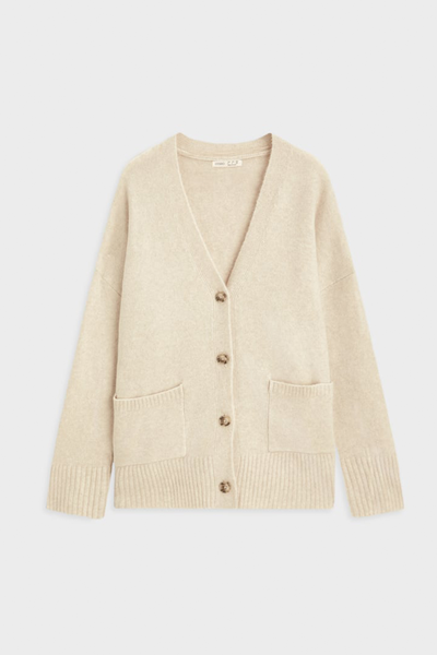 Knit Cardigan With Pockets from Oysho