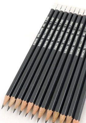 12 Personalised Dad Pencils from Able Lables