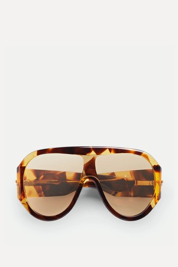 Scudo Shield Sunglasses from Bottega Veneta