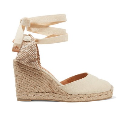 Carina 80 Canvas Wedge Espadrilles from Castañer