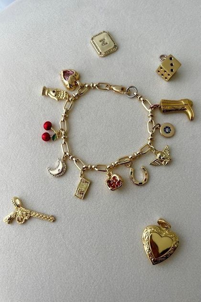 Custom Charm Bracelet from natcatcharms