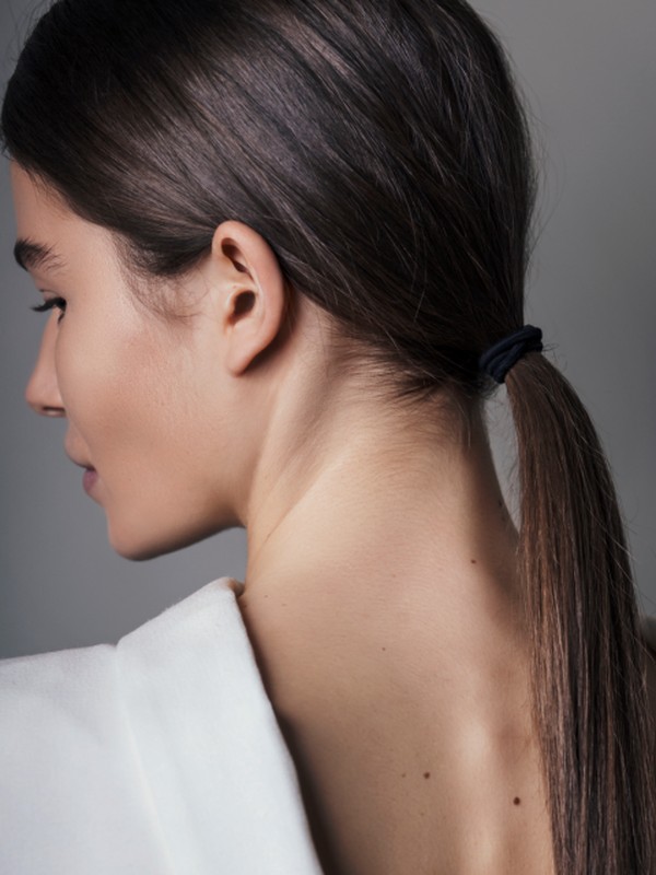 How To Create A Sleek, Low Ponytail