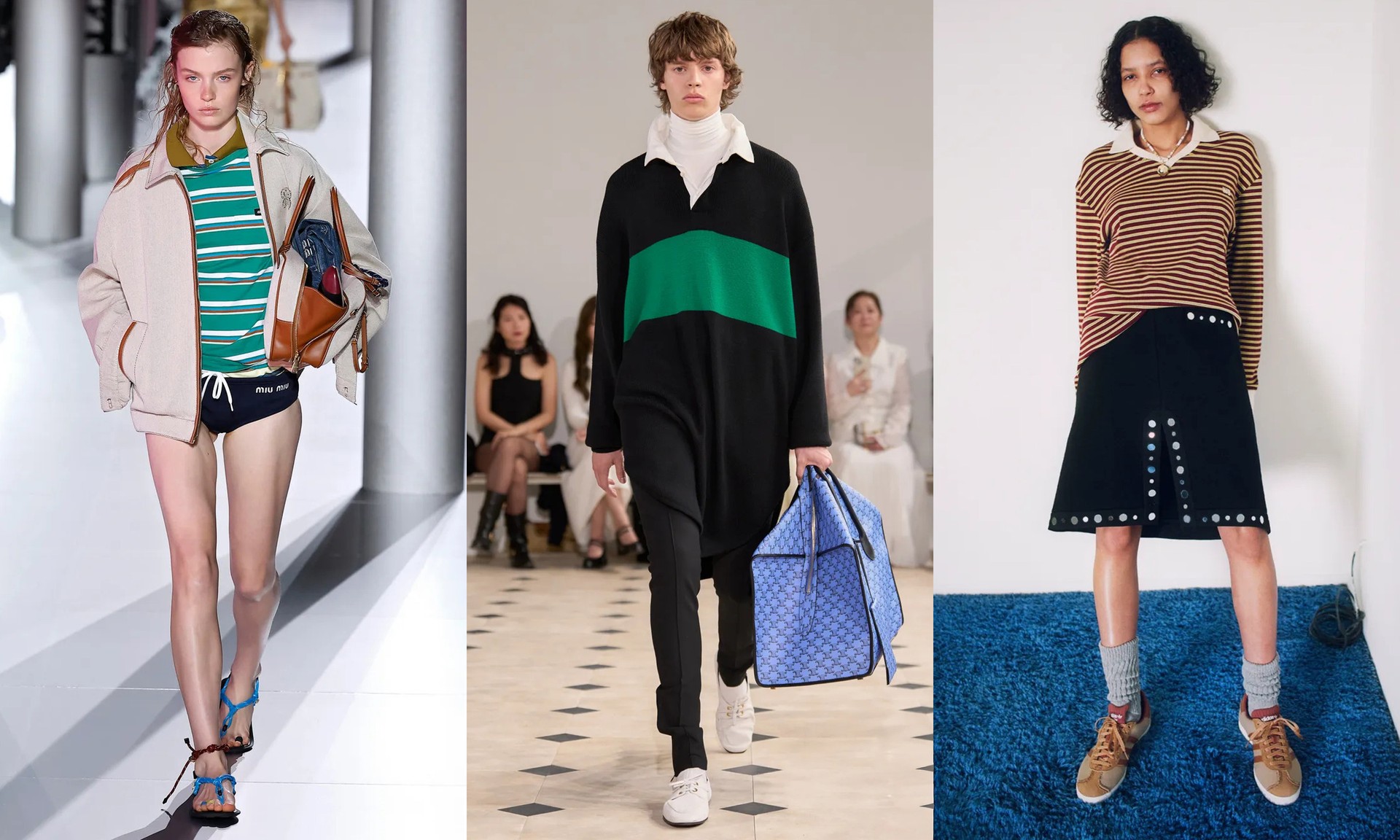 Miu Miu; Celine; Wales Bonner