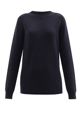 Crew Neck Cashmere Boyfriend Sweater from Raey