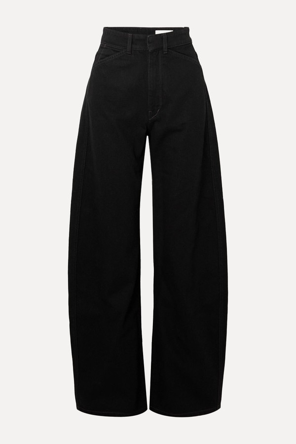 High-Rise Barrel-Leg Jeans from LEMAIRE