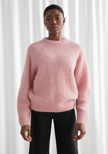 Oversized Wool Knit Jumper