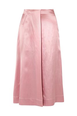 Silk-Satin Midi Skirt from Deitas