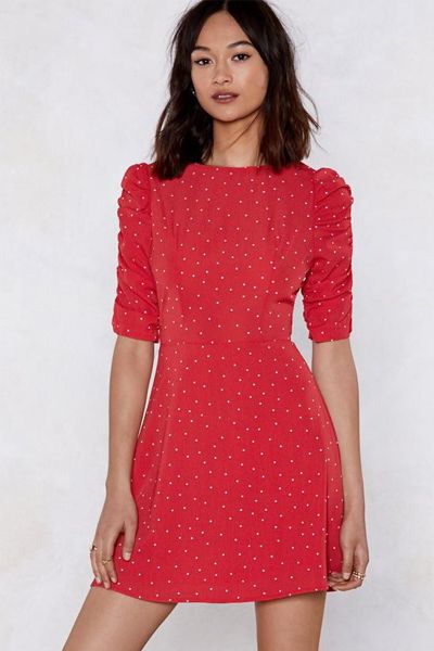 Dot Stuff Polka Dot Dress