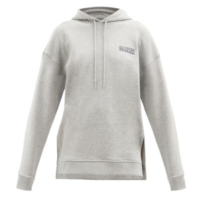Software Recycled Cotton-Blend Hooded Sweatshirt from Ganni