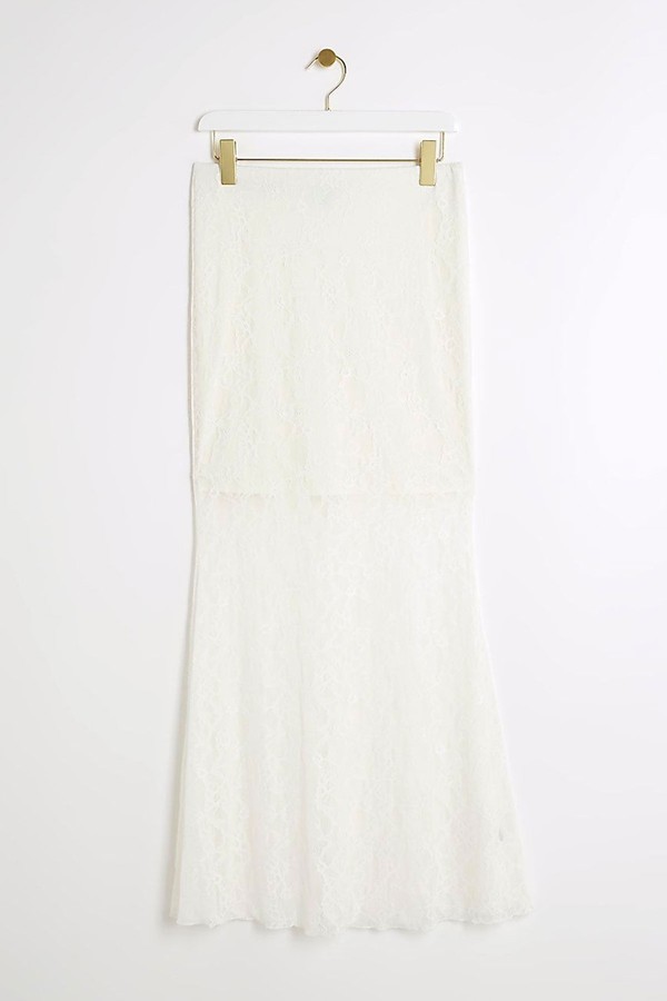 Lace Maxi Skirt from River Island