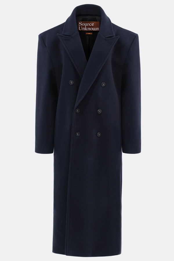 Wallis Oversized Grandpa Coat from Source Unknown