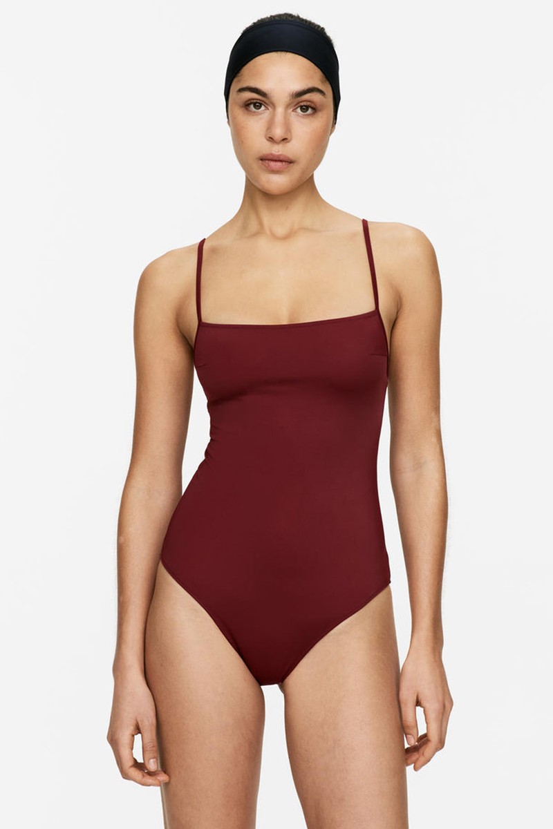 Square-Neck Swimsuit from ARKET