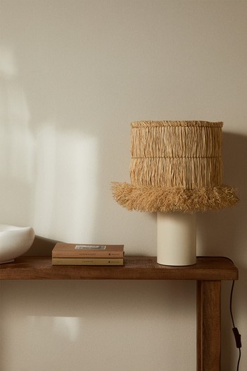 Straw Table Lamp from H&M