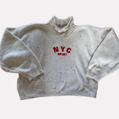 Slogan Jumper from Vintage