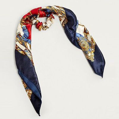 Lana Silk Scarf Scrunchie from Urban Outfitters