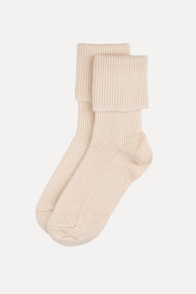 Cashmere Bed Socks from Rosie Sugden