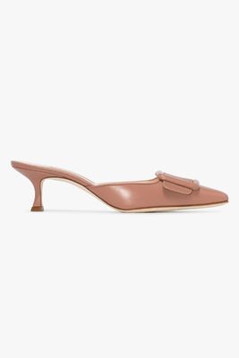 Maysale 50 Buckled Mules from Manolo Blahnik