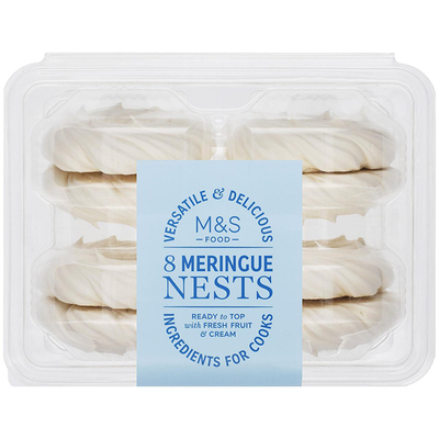 8 Meringue Nests from M&S