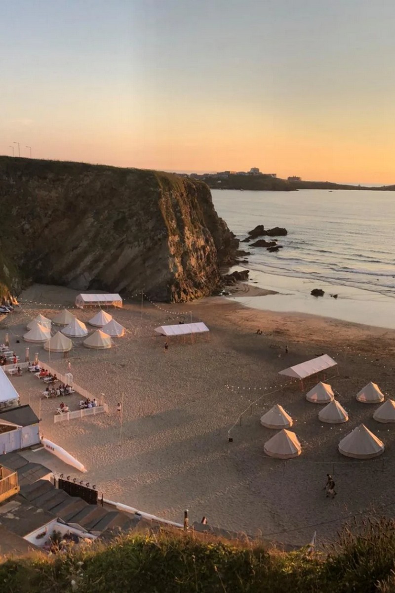Lusty Glaze Beach