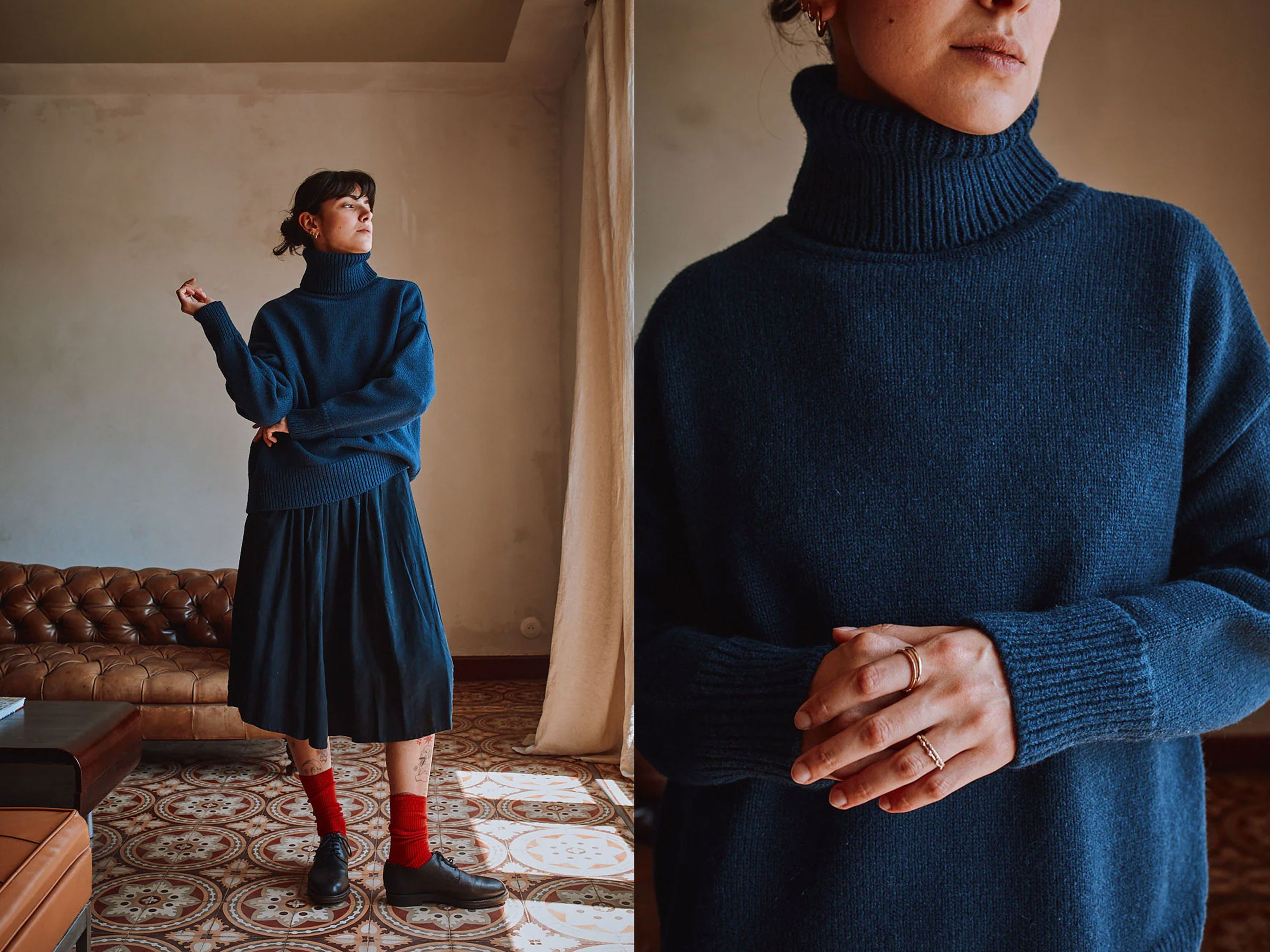 Therese Turtleneck Sweater from Lenvers