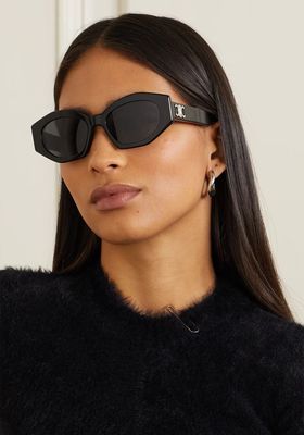 Triomphe Cat-Eye Acetate Sunglasses from Celine