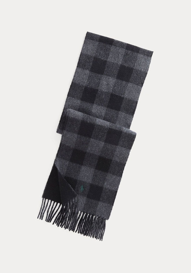 Reversible Buffalo Check Scarf