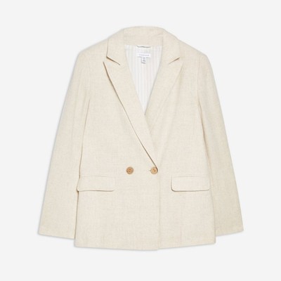 Blazer With Linen