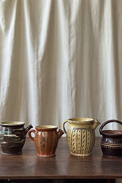 Set of Four Ceramic Vessels, Early 20th Century from Tat London