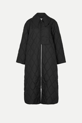Quilted Ripstop Shell Coat from GANNI