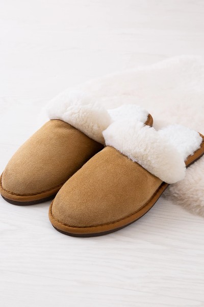 Sheepskin Mule Slippers from Celtic & Co