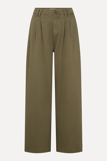 Wide Leg Pleated Trousers from Wat The Brand